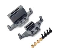 Pour Hyper GO Pour MJX 20208 Pour JJRC C8811 1/20 Kit Supports D'amortisseurs Avant Arrière Métal Voiture Radiocommandée Camion Pour Buggy Accessoires voitures RC(Gray)