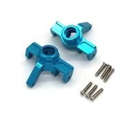 Pour Hyper GO Pour MJX H16 16207 16208 16209 16210 Kit Coupelle Direction Métal Voiture Radiocommandée Camion Accessoires Mise Niveau Remplacement Réparation Accessoires voitures RC(Blue)