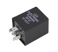 Pour hyper pour flash correction pour relais 1,2 x 1,2 x 1,5 pouces pour | Fixé pour hyper-flash, design à 5 broches, système 12 V, construction compacte, montage direct par emboîtement