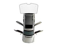 pour Hyundai Accent Solaris Berline 2018-2022 et Verna : Pare-Soleil pour Pare-Brise et vitres latérales (Lunette arrière).