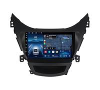 pour Hyundai Elantra 2011-2016 9 Pouces Android 12 IPS Écran Tactile Autoradio avec Carplay Android Auto Support HiFi Navigation GPS Dab Lien Miroir DSP BT 5.0 RDS SWC Caméra De Recul(M500S)