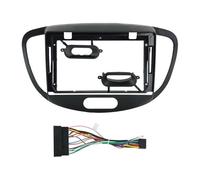 pour Hyundai I10 2007-2013 Façade D'autoradio 9 Pouces avec Cadre Faisceau De Câbles Et Protocole POMPOMPUR