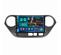 pour Hyundai I10 2014-2017 Autoradio Android 12 10 Pouces HD Écran Tactile avec Carplay Android Auto Support FM AM GPS Navigation DSP Dab SWC BT HiFi Mirror Link RDS Caméra De Recul(M400S)