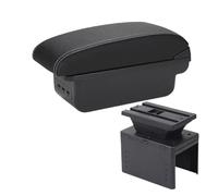 Pour Hyundai I20 2021 2022 Boîte D’accoudoir Voiture Console Centrale Accessoires Boîte Rangement Voiture Coffre rangement accoudoir(B3 noir blanc 3USB)