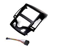 pour Hyundai I30 2008 2009 2010 2011 at/MT AC Double Din Voiture DVD Cadre 9 Pouces Audio Montage Adaptateur Panneau Tableau Bord Autoradio Cache Radio(Frame at an Cord)
