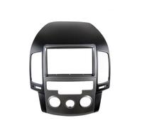 pour Hyundai I30 FD I30CW Conduite À Gauche 2008-2011 Kit Garniture Panneau Autoradio Cadre Façade D'autoradio 2 DIN Tableau Bord(MT AC,178-100 mm)