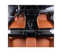 pour Hyundai Ix35 2010 2011 2012 2013 2014 2015 2016 2017 Tapis De Sol De Voiture en Cuir Imperméable Tapis De Sol De Voiture Tapis(Brun,LHD)