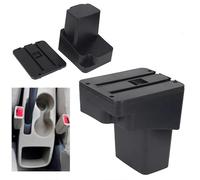 Pour Hyundai Pour Accent RB Pour Solaris 2011-2016 Boîte D'accoudoir De Voiture Boîte De Rangement De Console Centrale Accessoires WEFOLCC(D1 red line 7USB)