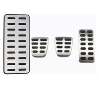 Pour Hyundai Pour Creta Ix25 Pour Accent 2011-2016 Voiture Pédales MT AT Couvercles Patins Rouges Frein Et Accélérateur Kit De Caches pédales manuelles Frein à(MT with Rest)