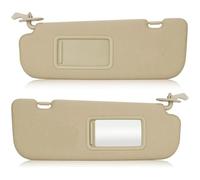 Pour Hyundai Pour Elantra 2011-2015 Pare-soleil Avant Gauche Côté Conducteur Et Droit Zôté Passager Pare-soleils intérieur(Beige 1 Pair)