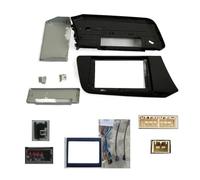 pour Hyundai pour Elantra 2021 9 Pouce Voiture Radio Fascias Tableau De Bord Cadre Installation GPS Mp5 Multimedia Lecteur Cadre de façade Radio(Ensemble Complet Haut)