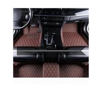 pour Hyundai pour Elantra Avante AD MK6 2017-2020 Tapis De Sol De Voiture en Cuir Tapis De Sol Imperméables pour Voiture(Dark Brown,LHD)