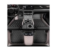 pour Hyundai pour Genesis G80 2020-2023 GV60 GV80 Tapis De Sol De Voiture Personnalisé Tapis Intérieur en Cuir Tapis De Pied Imperméables(Grey Black,G80 2020-2023)