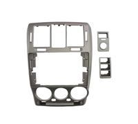 pour Hyundai pour Getz 2002-2011 9 Pouces 2 Din Voiture Audio GPS Navigation Panneau DVD Cadre Fascia Installation Fascia du Panneau Radio(Roue Gauche)