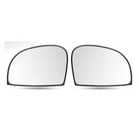 Pour Hyundai Pour Getz 2003-2011 Miroir Côté Passager Gauche Droit En Verre Avec Plaque Support Non Chauffé Verre Rétroviseur(Left Right)