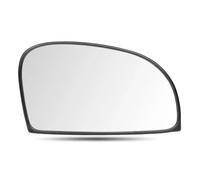 Pour Hyundai Pour Getz 2003-2011 Miroir Côté Passager Gauche Droit En Verre Avec Plaque Support Non Chauffé Verre Rétroviseur(Droit)