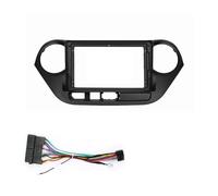 pour Hyundai pour I10 2013-2016 Autoradio Android 9 Pouces Écran Audio Stéréo Lecteur Vidéo Multimédia Navigation Cadre Moulages Intérieurs(Frame and Cable RHD)