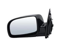 Pour Hyundai Pour Santa Fe MK2 CM 2006-2012 Rétroviseur Extérieur 5 Broches Noir Brillant Chauffant Rabattable Manuellement(1pc left)