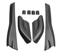 pour Hyundai pour Tucson 2004-2008 Noir Voiture Toit Barre Rail Fin Protection Couverture Coque Style Barres De Toit
