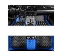pour Hyundai pour Tucson 2015 2016 2017 2018 Tapis De Sol De Voiture Tapis D'intérieur De Voiture Tapis De Sol Imperméables Personnalisés(Black Blue,RHD)