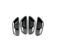 Pour Hyundai Pour Tucson Pour NX4 2022 2021 Garniture Voiture Fibre Carbone Style Poignée Porte Intérieure Garniture Moulage Garniture Voiture Couvercle Décoratif Cadre Levier Vitesse Console