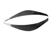 Pour Hyundai Pour Veloster 2011 2012 2013 2014 2015 2016 2017 Autocollant Décoratif Pour Couvercle De Sourcil De Paupière De Phare Avant De Voiture Couvercle Phare Voiture(Black)