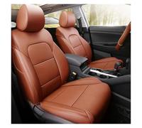 Pour Hyundai Pour Venue Pour Sonata Pour Genesis Housses De Sièges Auto Et Accessoires Intérieurs En Cuir Housses de siège voiture(Orange)