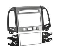 Pour Hyundai Santa Fe 2 CM Cadre D'Installation Pour Autoradio Double DIN Noir
