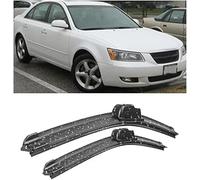 pour Hyundai Sonata EF NF 1998-2009 22in+19in, Balais d'essuie-Glace Voiture Brosses Pare-Brise, Pare-Brise Essuie-Glace Facile à Installer