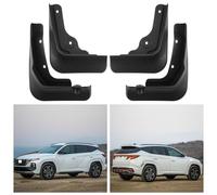pour Hyundai Tucson N-Line 2024 Bavettes Garde-Boue de Voiture Bavettes Garde-Boue Avant et Arrière Protection Carrosserie Accessoires,4 Pièces