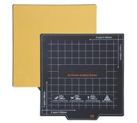 Pour imprimante 3D Hot Bed Sticker Plateforme Flexible Feuille inférieure Autocollant 180/235/310 mm Tapis amovible Feuilles de lit chaud Plaque de construction Surface de construction