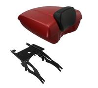 pour Indian Chieftain pour Classic pour Challenger Limited Dark Horse 2021-2024 Support De Montage Dossier Coffre À Profil Bas Porte-Bagages Moto(RS)