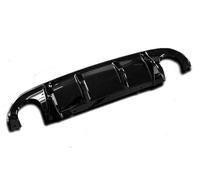 pour Infiniti Q50 2014-2017 Coque rétroviseur Noir Brillant + Lèvre diffuseur arrière + Lame séparateur Pare-Chocs Avant Spoiler Avant