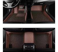 pour Infiniti QX80 2016 2015 2014 2013 Tapis de Sol de Voiture intérieurs d'auto couvertures personnalisées revêtements de Sol Antidérapant Tapis(Coffee Double Layer)