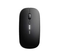 Pour Inphic M1 Pro Souris sans fil Bluetooth Trimode rechargeable muette avec affichage du niveau de batterie