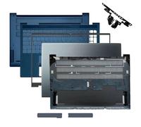 Pour Inspiron 16Plus 7610 ordinateur portable LCD couverture arrière/cadre avant/repose-paume/couvercle inférieur/couvercle supérieur de charnière gris bleu AB Hinge Hinge Cover