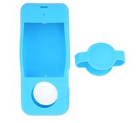 pour Insta 360 X3 Lens Protector, Lens Silicone Case Sleeve Lens Guard Action Camera Accessoires pour Insta360 X3 (Bleu)