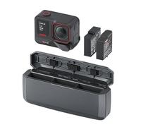 pour Insta360 Ace Pro 2 Boîtier de Charge Rapide pour Batterie Mobile, Station de Charge Portable 3 Voies pour Caméra Sport 360 ACE PRO2