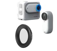 pour Insta360 Go 3S, Housse De Protection De Filtre Étanche UV/CPL / ND8-64 Filtre Action Camera Lens Extended Accessoires (UV)