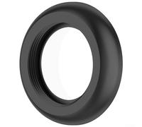 Pour Insta360 Go Ultra Camera Lens Cover Curved Tempered Glass Protector with Aluminum Alloy Frame for Effective Lens Protection Outdoor