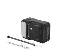 pour Insta360 Go Ultra,Étui de Protection pour Appareil Photo 360 Go Ultra Manchon en Silicone Housse de Protection Anti-Rayures et Anti-Chute avec Capuchon d'objectif et Lanière