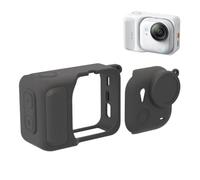 pour Insta360 GO Ultra Étui en Silicone Portable Capuchon d'Objectif, Housse de Protection Antichoc, Caméra de Sport 360 GO Ultra Soft Shell Légère. (Noir)