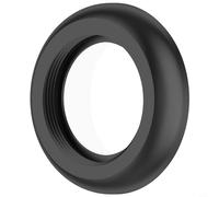 Pour Insta360 Go Ultra Lens Cover Curved Tempered Glass Lens Shield with Aluminum Alloy Frame for Enhanced Lens Safety