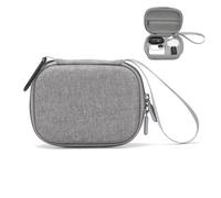 pour Insta360 GO3S Sac de Rangement Portable, Étui de Protection Antichoc et Anti-Rayures, Caméra de Sport 360 GO3/3S, Étui de Voyage Rigide, Sac à Main. (Gris)