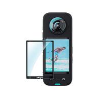 pour Insta360 X3 Écran Trempé Film Action De Protection Caméra Accessoires Protecteur D'objectif Étui De Protection (2 pièces)