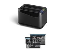 pour Insta360 X4 Air Chargeur de Batterie Double Canal 10W, Boîtier de Charge Rapide, Indicateur LED, Stockage de Batteries Intelligentes, HUB de Charge pour 360 X4 Air.