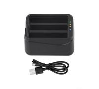 Pour insta360 X5 pour chargeur de batterie Base 3-Pack Portable Design | S'adapte parfaitement à Insta360 X5, mise en marche rapide, look moderne élégant, léger, transport léger