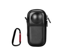 pour Insta360 X5, Sac De Rangement Portable Pochette pour Appareil Photo Panoramique Sac à Main Étui De Transport De Voyage pour Accessoires pour Appareil Photo de Sport 360 X5 (Black)