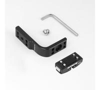 pour Insta360 X6 Support de Prise de Vue Horizontal et Vertical - Support d'extension métallique en Forme de L avec Trou de vis de 1/4" et Adaptateur à Fixation Rapide Accessoires pour caméra, 2