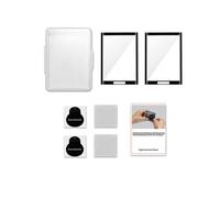 Pour Insta360X3 Verre Trempé Film HD Protecteur D'éCran 2PCS Film de Protection Incurvé Protecteurs Accessoires